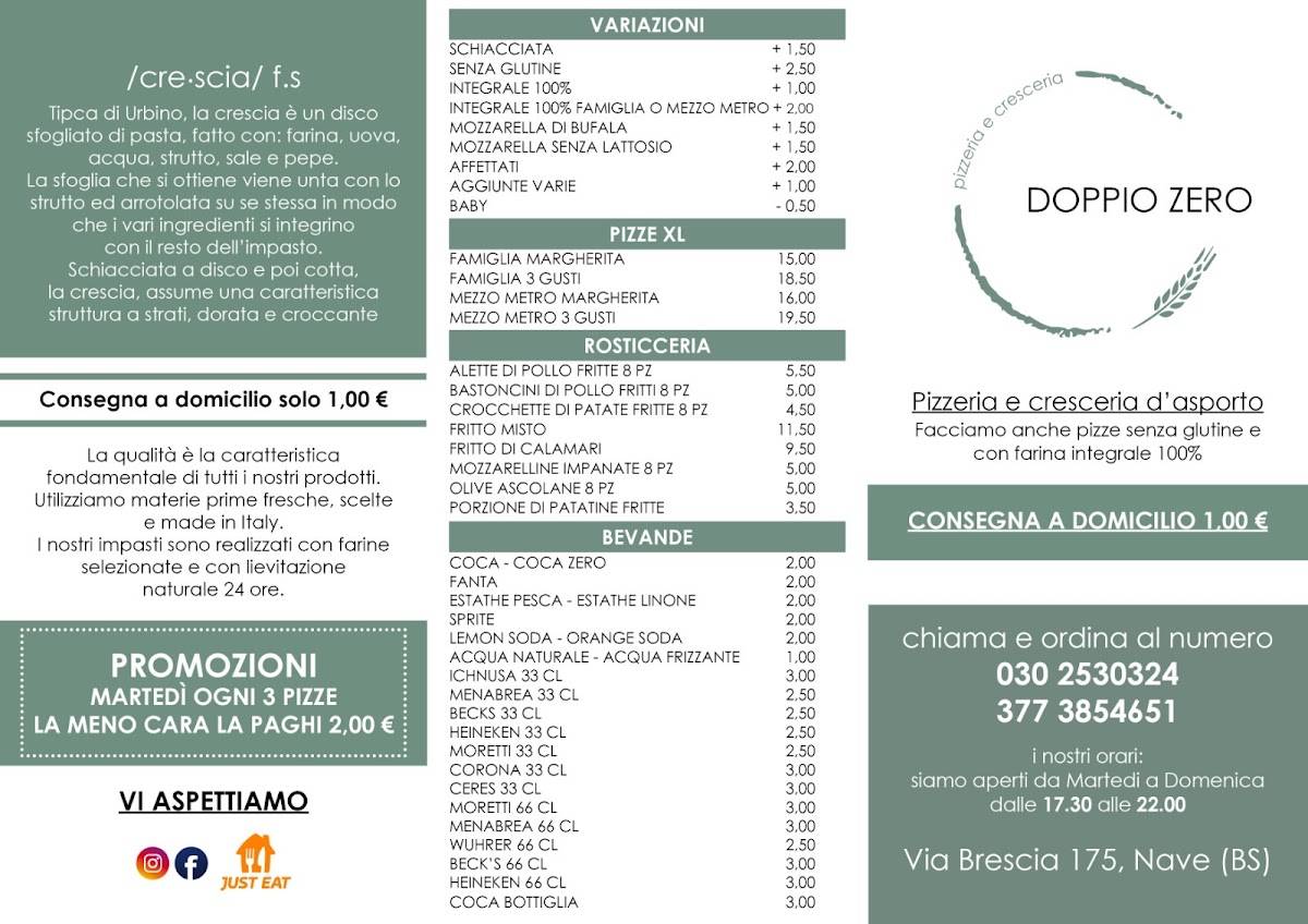 Menu di Doppiozero 