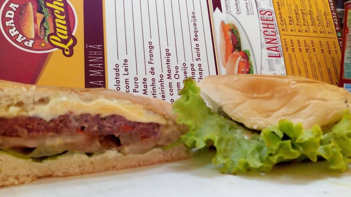 Parada Lanches cardápio