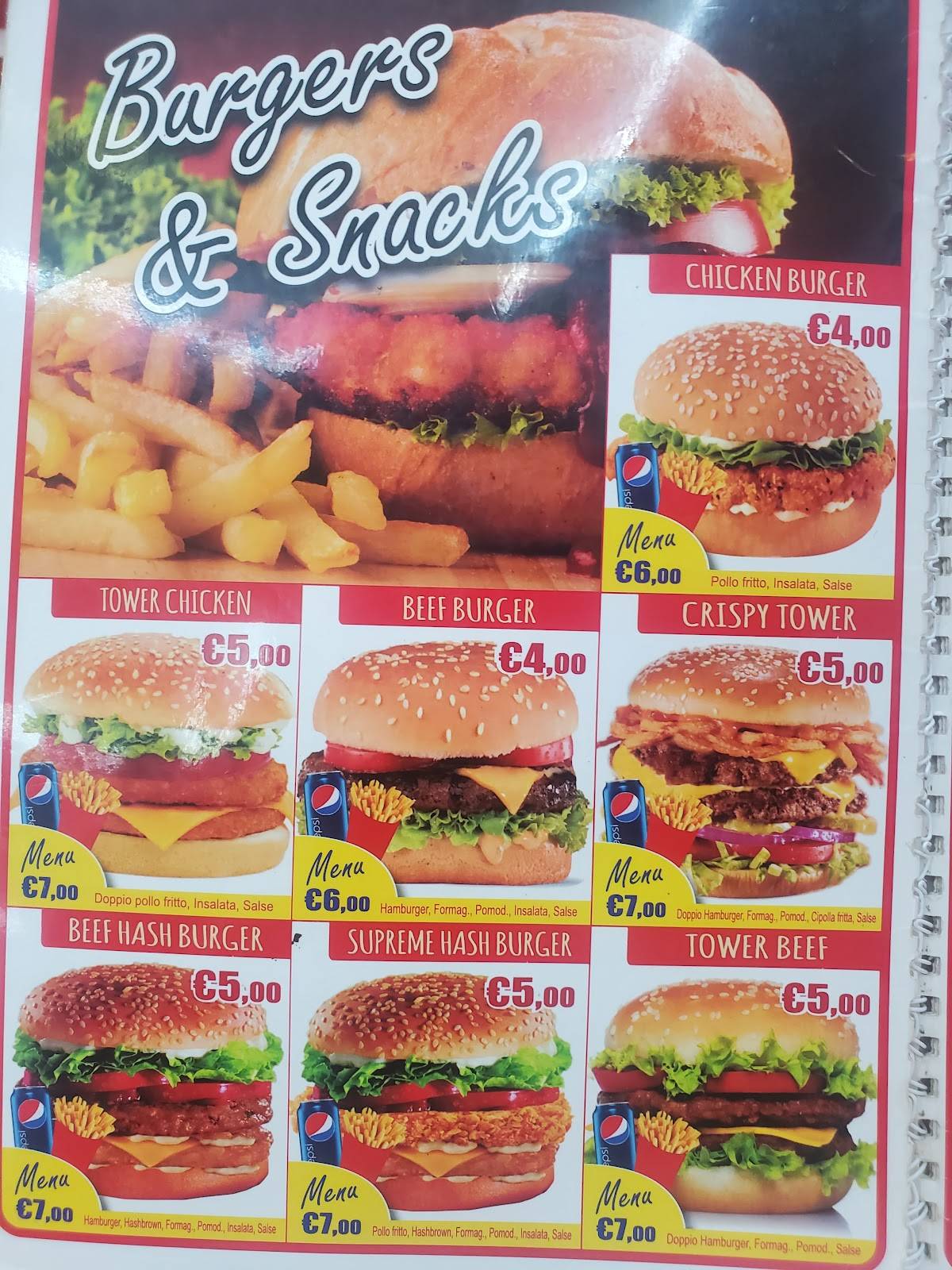 Menu di Istanbul Doner 