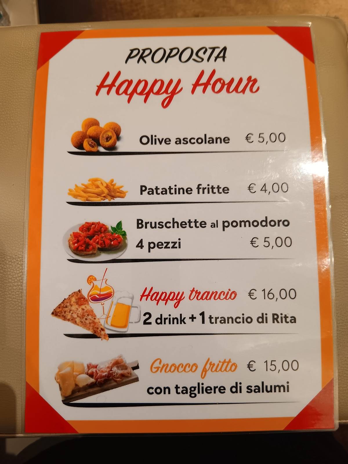 Menu di Nuovo Cafè Ravelli Srl 