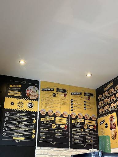 Menu de Captain Cook