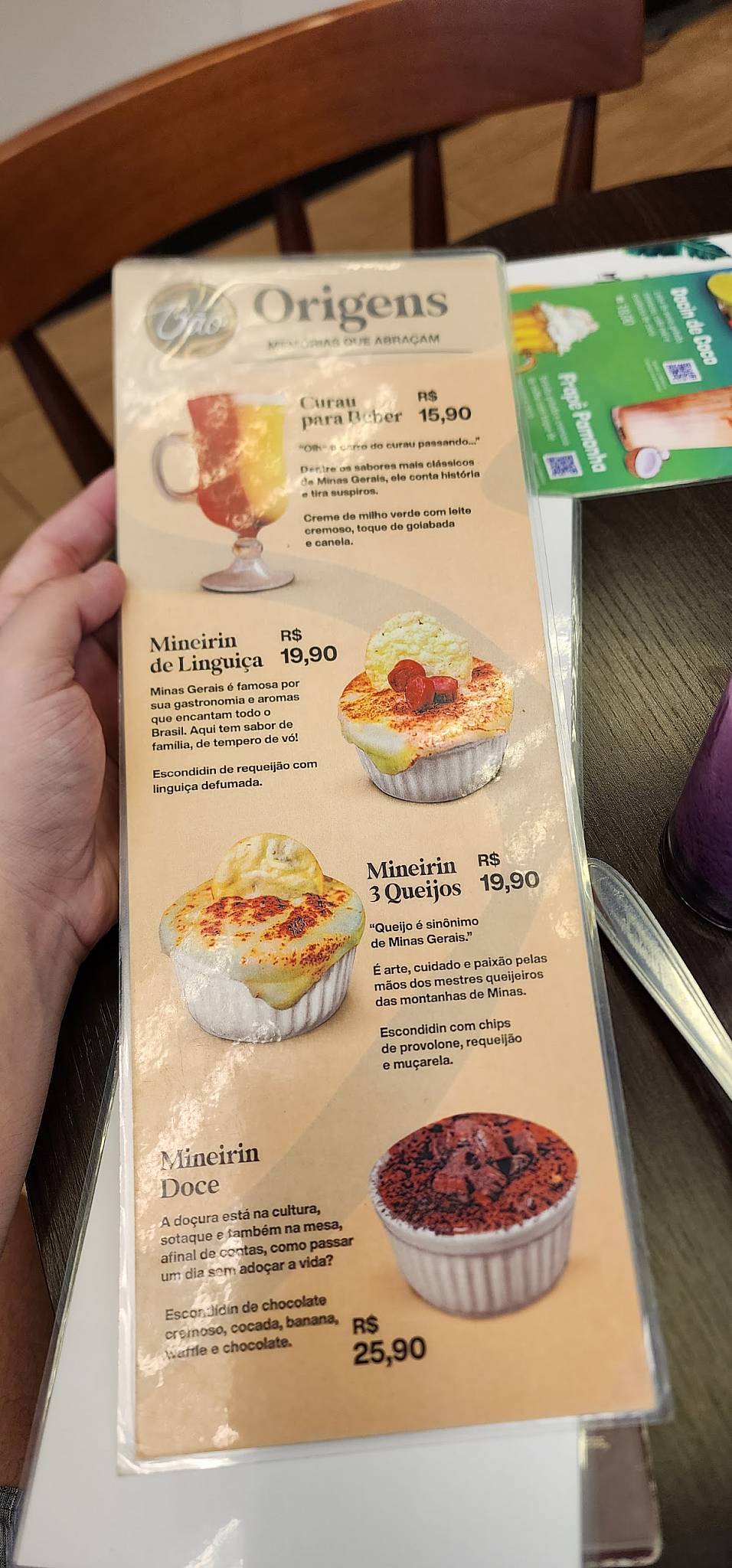 Cheirin Bão Santa Rosa cardápio