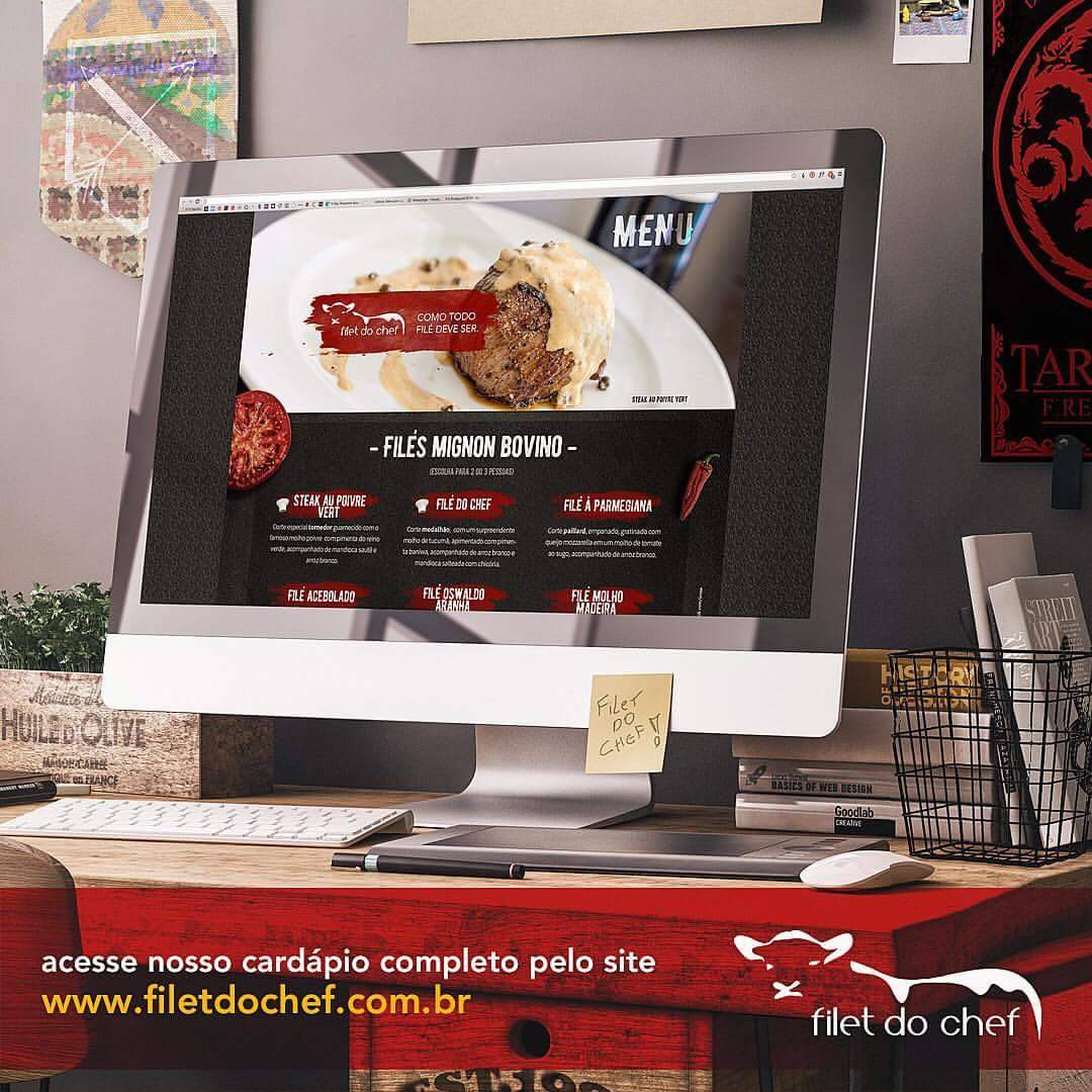 Filet do Chef cardápio
