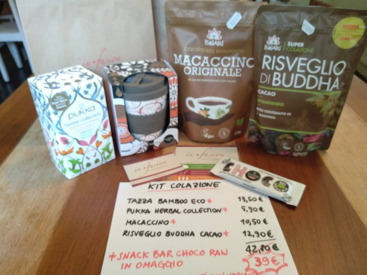 Menu di InFusion - CucinaYogaStore 