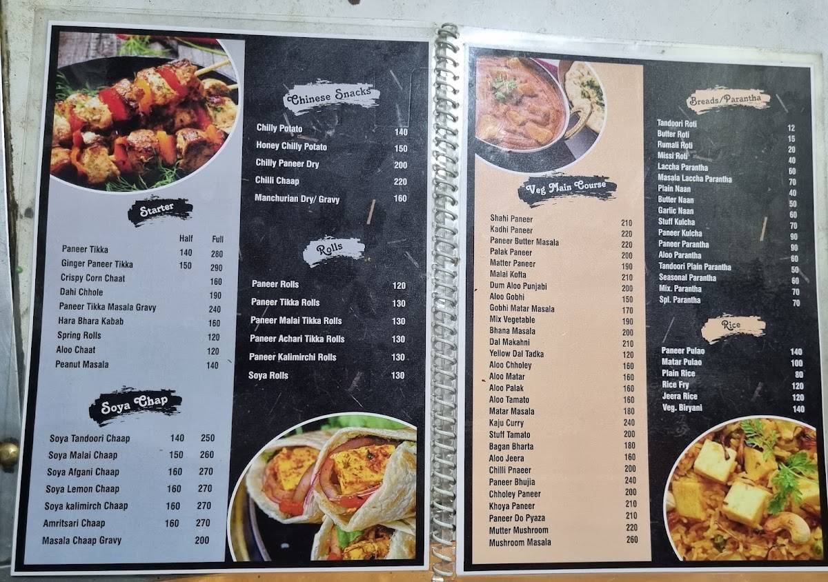 Prince Restaurant menu