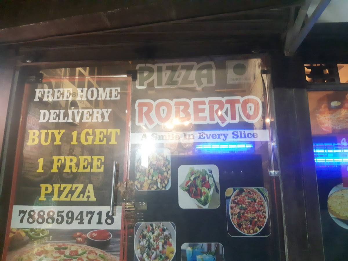PIZZA ROBERTO menu