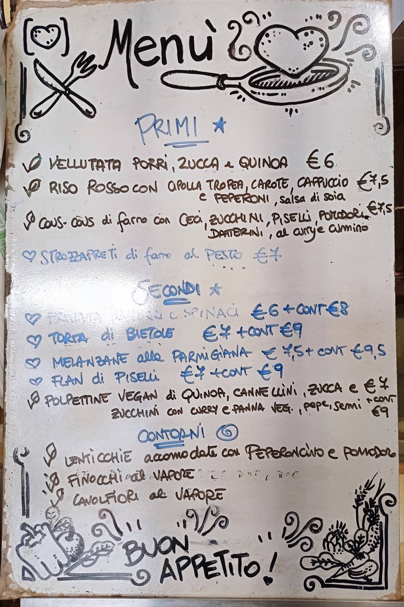 Menu di Pomdeter [ caffè risto mercato ] 
