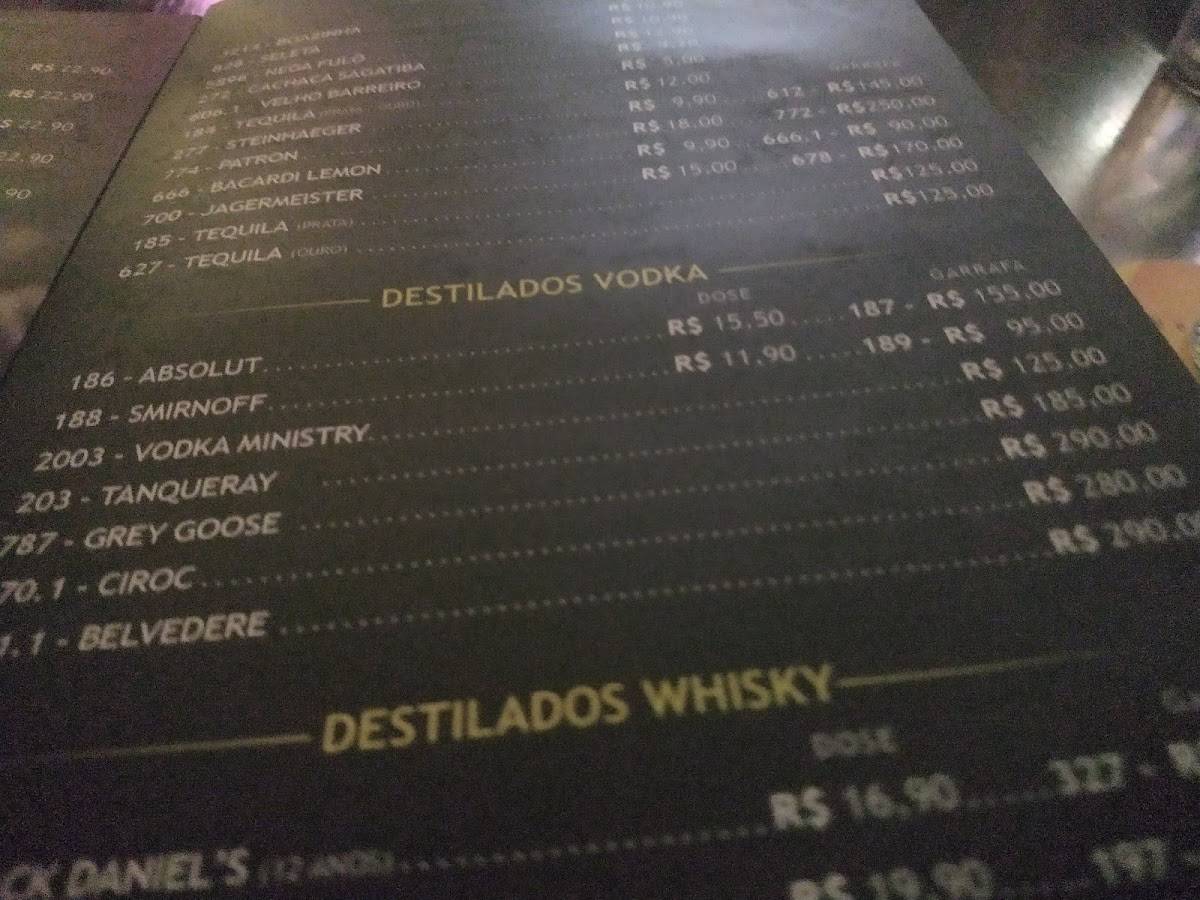 R2 Choperia cardápio