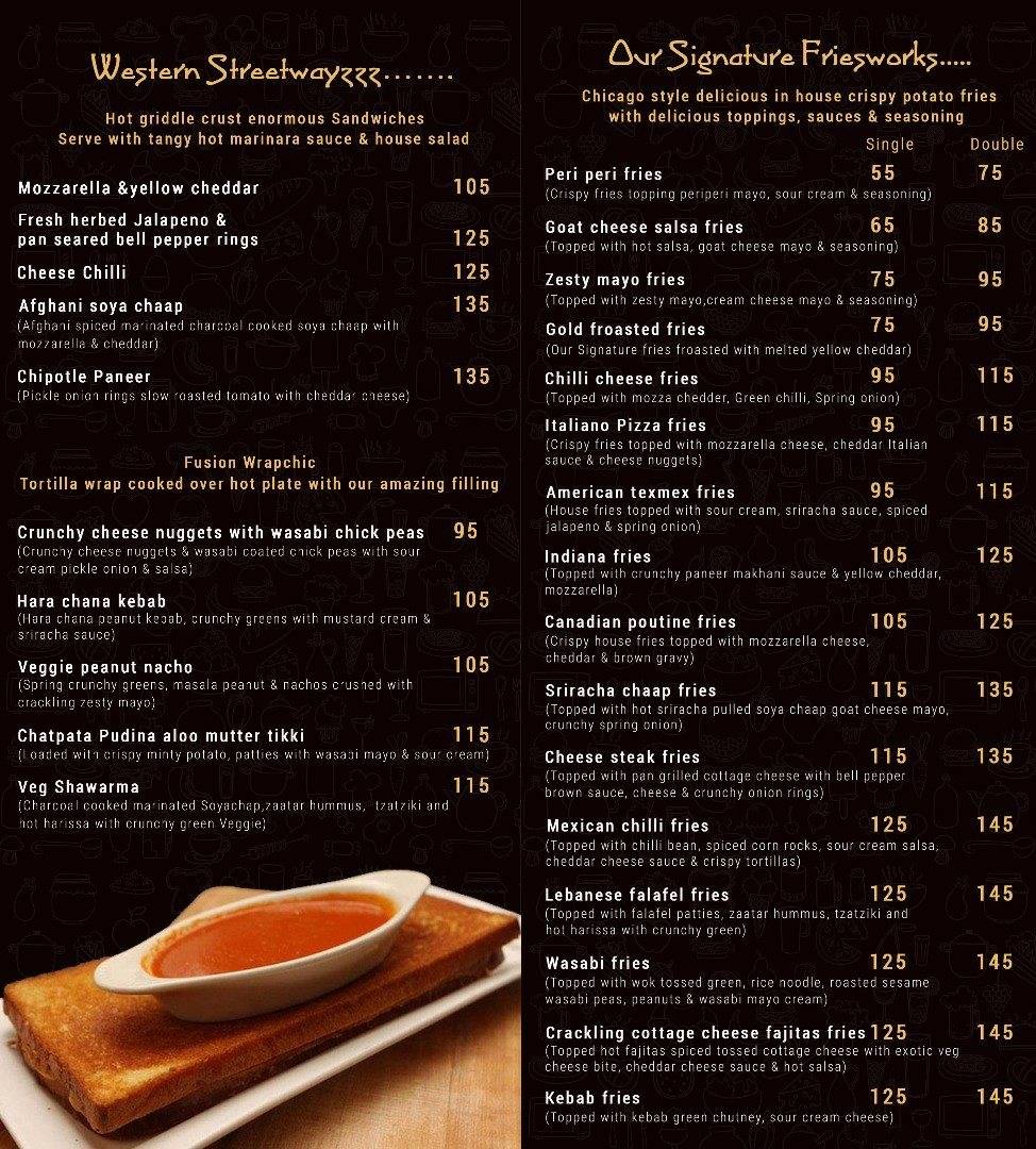 RVO Friesworks menu
