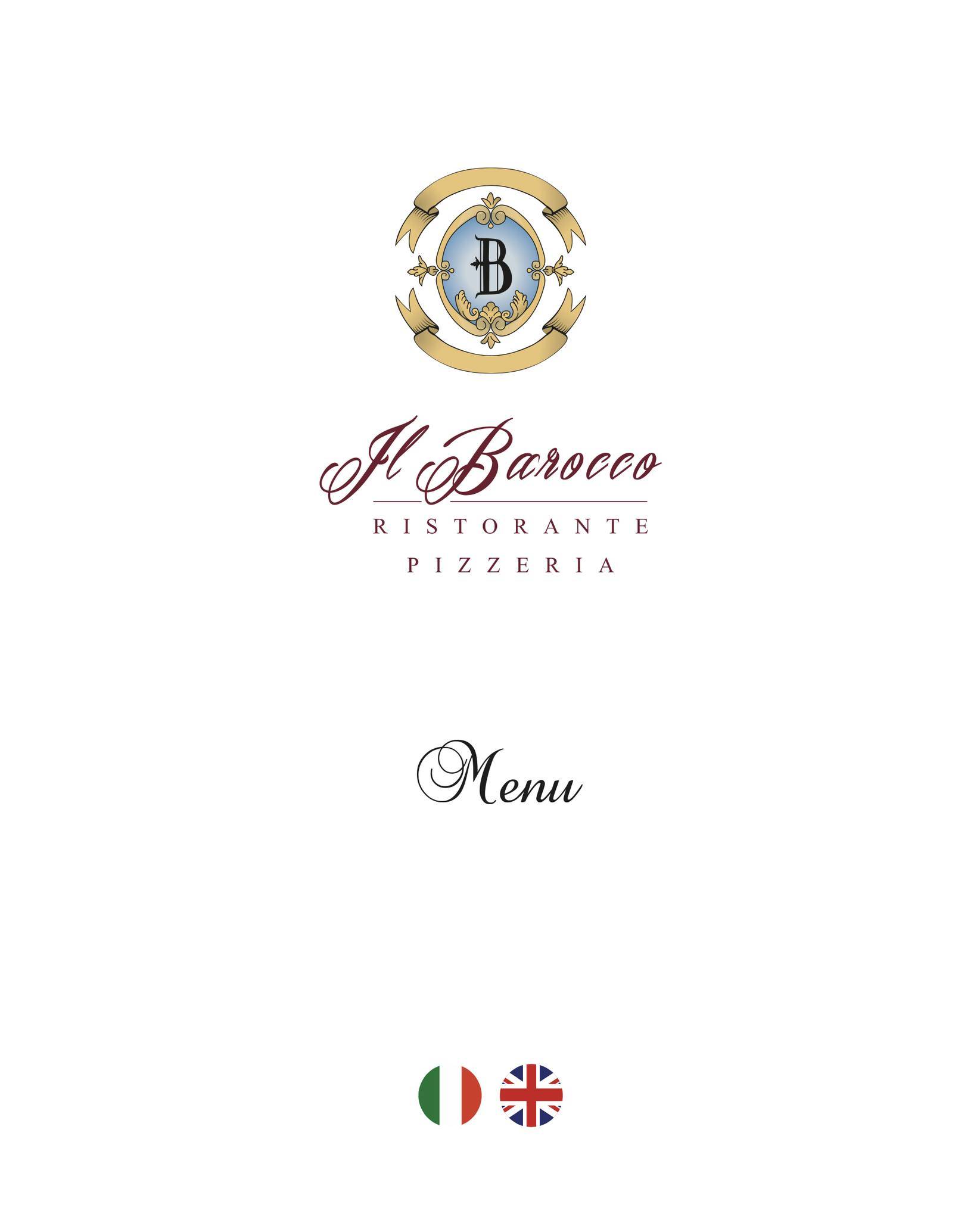 Menu di Ristorante ll Barocco 