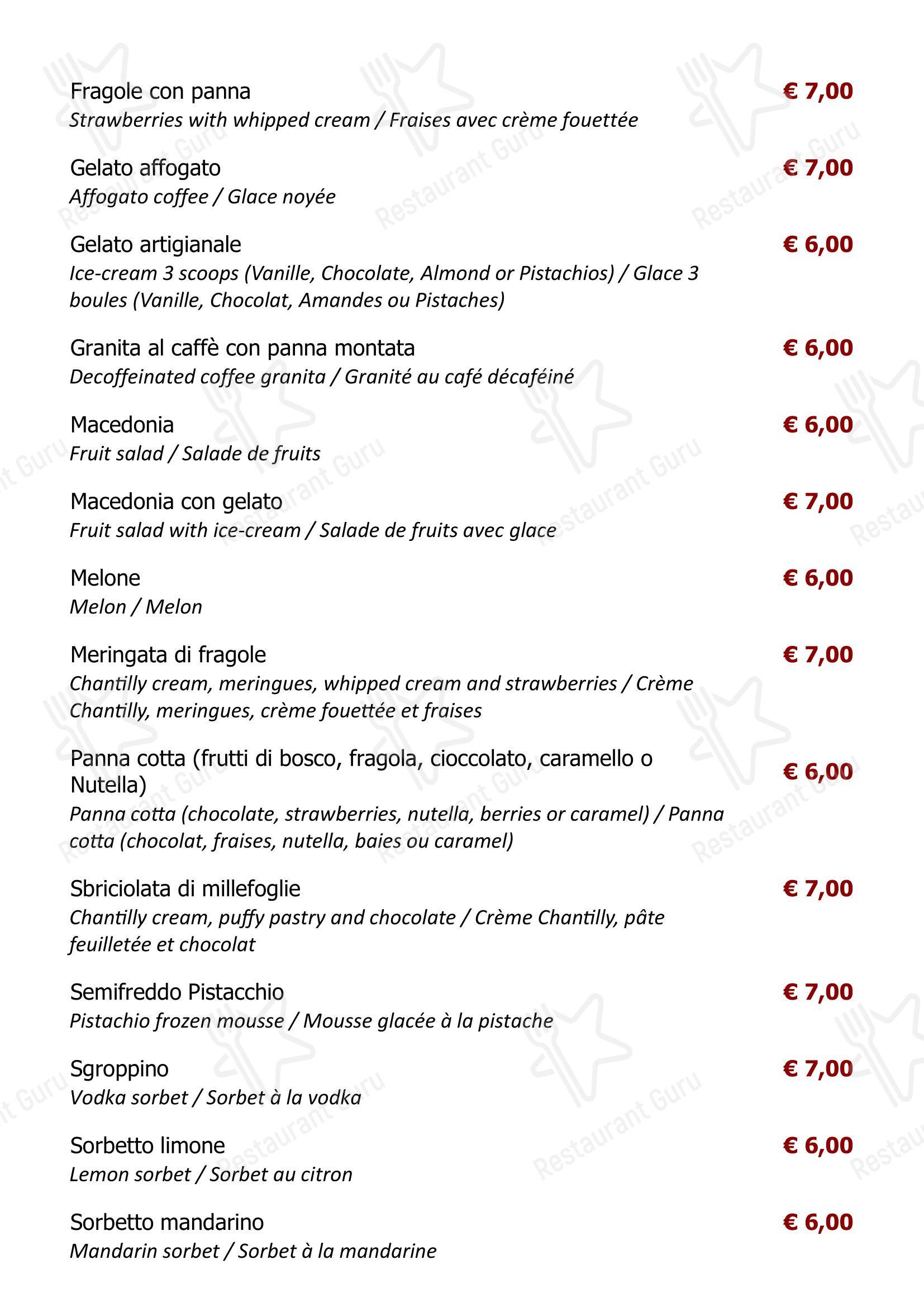 Menu per Ristorante Capperi! pizzeria