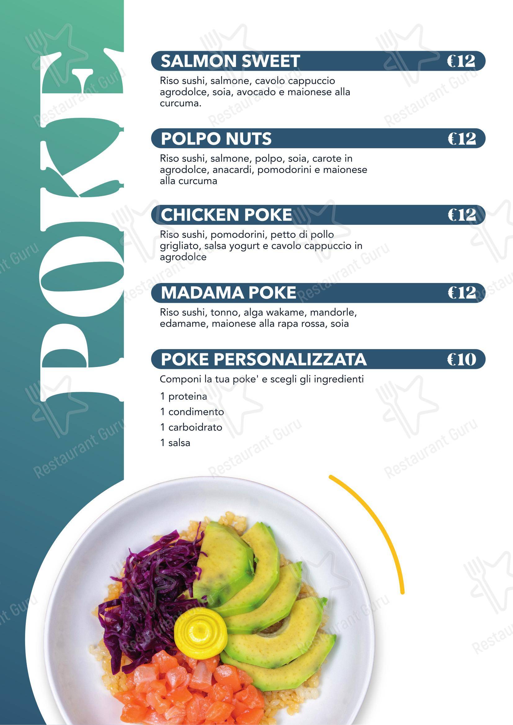 菜单 per The Kitchen Lab in Caserta