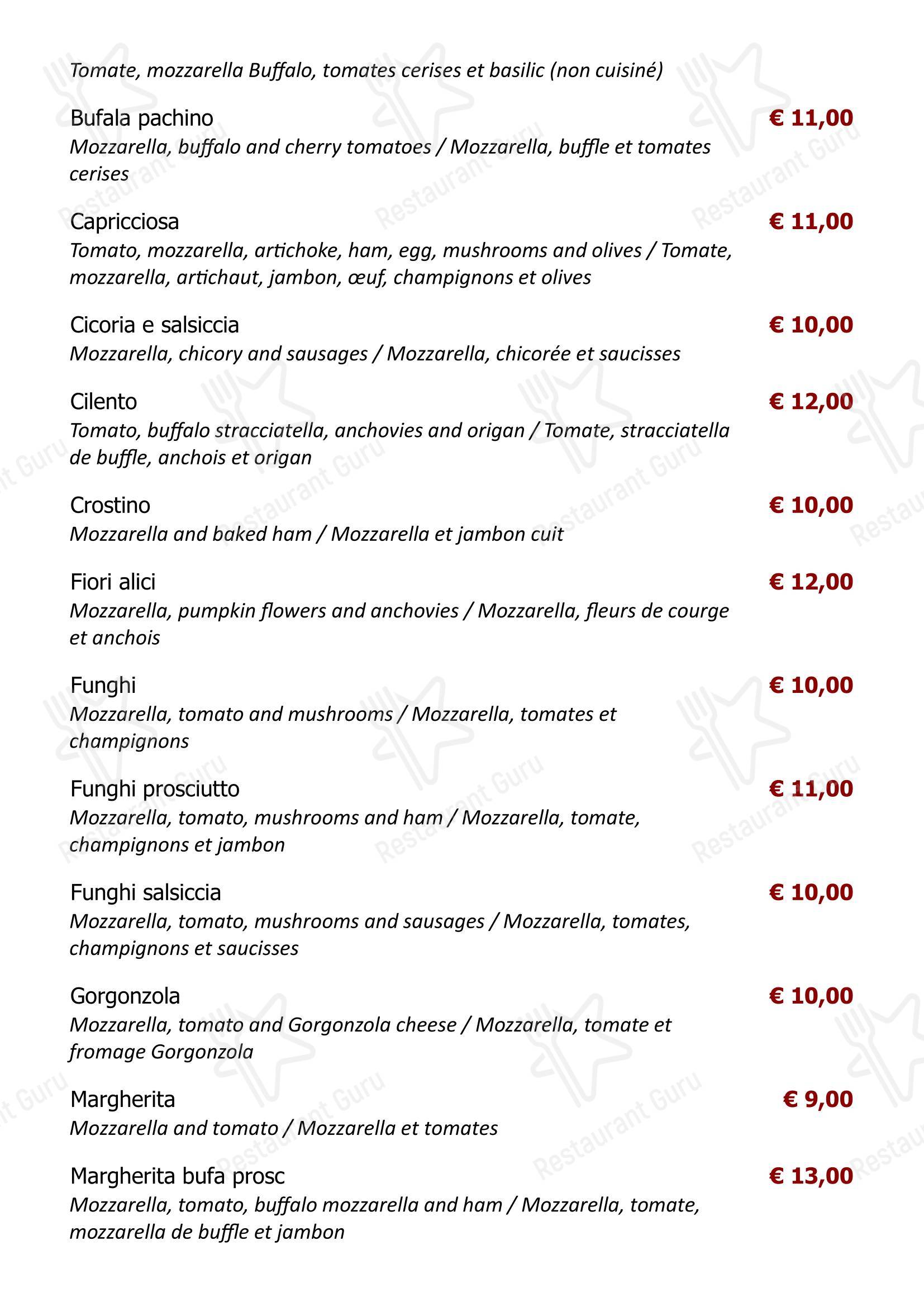 Ristorante Capperi! in Roma - Menu